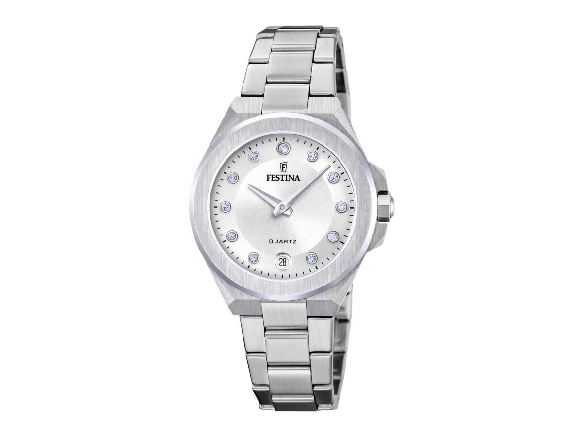 Ρολόι Festina Με Ασημί Καντράν (κωδ: F20700/1)