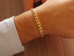 Χρυσό Βραχιόλι Αλυσίδα Gourmet 14 Καράτια
