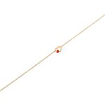 Χρυσό Βραχιόλι Με Καρδιά 9Κ