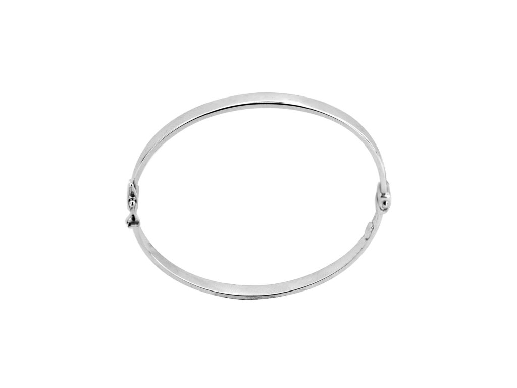 Λευκόχρυση Χειροπέδα Γυναικεία 9Κ