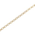 Βραχιόλι Αλυσίδα Χρυσό 9 Καράτια