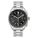 Bulova Lunar Pilot Ανδρικό Ρολόι Με Μαύρο Καντράν (96K111)