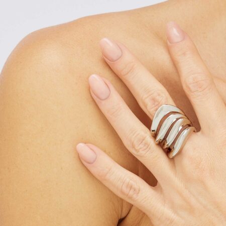 Pianegonda Τετραπλό Δαχτυλίδι Σε Ασήμι 925 PCNR01C