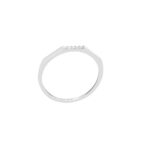 Βεράκι Λευκόχρυσο 14Κ Με Ζιργκόν Πέτρες