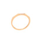 Βεράκι Ροζ Χρυσό 14Κ Με Ζιργκόν Πέτρες