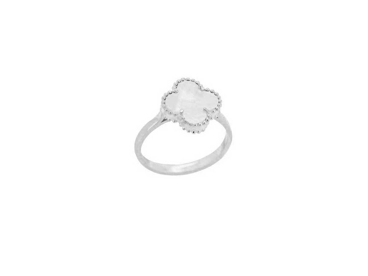 Δαχτυλίδι Με Mother Of Pearl Σε Ασήμι 925