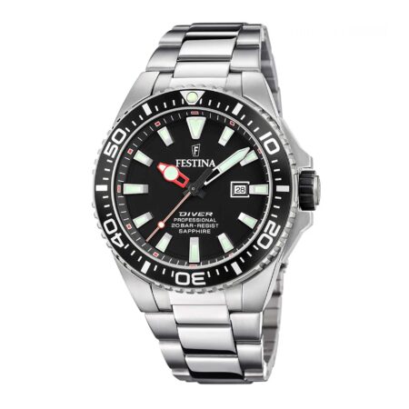 Ανδρικό Ρολόι Festina Diver Με Μπρασελέ F20663/3