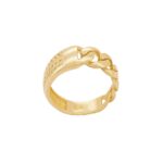 Χρυσό Δαχτυλίδι Αλυσίδα 14Κ