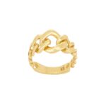 Δαχτυλίδι Αλυσίδα Γυναικείο Σε Χρυσό 14Κ