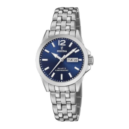 Festina Γυναικείο Ρολόι Με Μπλε Καντράν F20455/3
