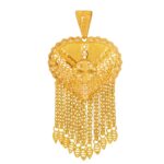 Μενταγιόν Χρυσό Χειροποίητο 14Κ