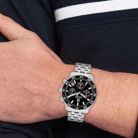 Ανδρικό Ρολόι Tommy Hilfiger Sport Chronograph Με Μπρασελέ (1792156)