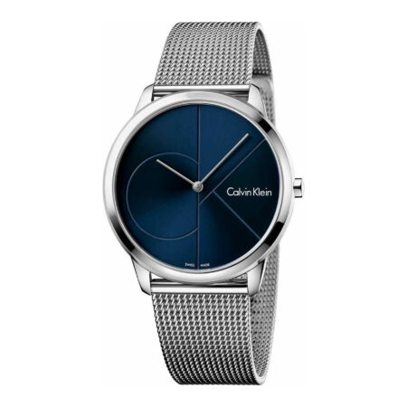 Calvin Klein Minimal Ρολόι Με Μπλε Καντράν K3M2112N