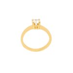 Χρυσό Δαχτυλίδι Μονόπετρο 18Κ