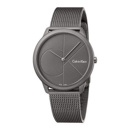 Ρολόι Calvin Klein Minimal Με Γκρι Καντράν K3M517P4