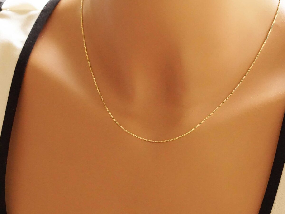 Αλυσίδα Χρυσή 18Κ Μήκους Unisex