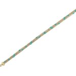 Βραχιόλι Με Σμάλτο Σε Χρυσό 14Κ