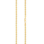 Επίχρυση Αλυσίδα Με Μπίλιες Σε Ασήμι 925 Μήκους 45,00 cm