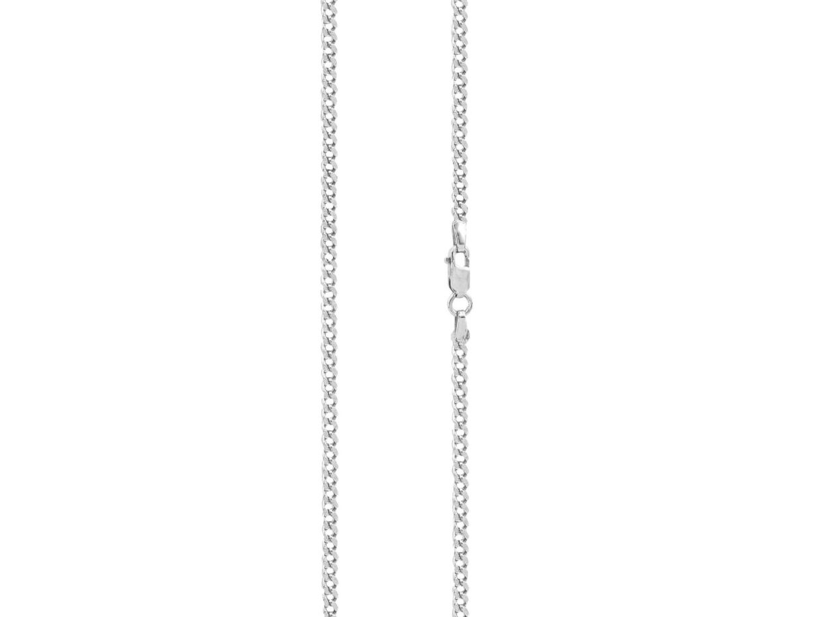 Gourmet Αλυσίδα Σε Ασήμι 925 Μήκους 65,00 cm