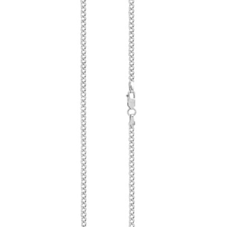 Gourmet Αλυσίδα Σε Ασήμι 925 Μήκους 65,00 cm