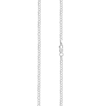 Gourmet Ασημένια Αλυσίδα 925 Μήκους 60,00 cm