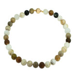 Κολιέ Με Οπάλιο Και Χρυσό Κούμπωμα 14Κ