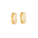 Κρίκοι Με Διαμάντια Σε Χρυσό 18Κ