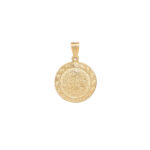 Χρυσό Μενταγιόν Με Μαιάνδρους 9Κ