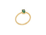 Δαχτυλίδι Με Σμαράγδι Χρυσό 18Κ
