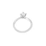 Μονόπετρο Δαχτυλίδι Φλόγα 18Κ