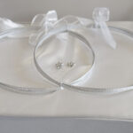 Στέφανα Γάμου Επάργυρα Με Διαμαντάρισμα