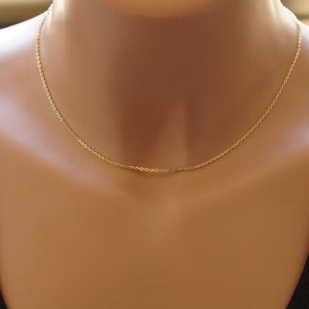 Αλυσίδα Λαιμού Χρυσή 14 Καράτια 40,00 cm