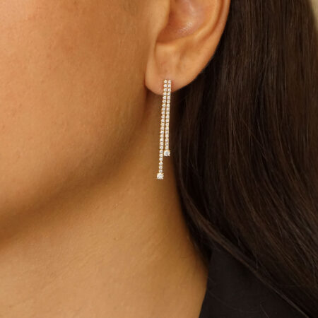 Χρυσά Κρεμαστά Σκουλαρίκια 14 Καράτια