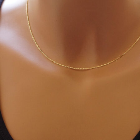 Χρυσή Αλυσίδα 14Κ Μήκους 40 cm