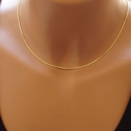 Χρυσή Αλυσίδα Λαιμού 14 Καράτια 40 cm