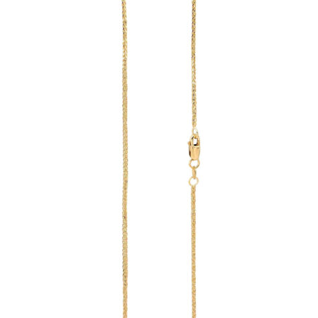 Χρυσή Αλυσίδα Σπίγγα 14Κ 55,00 cm