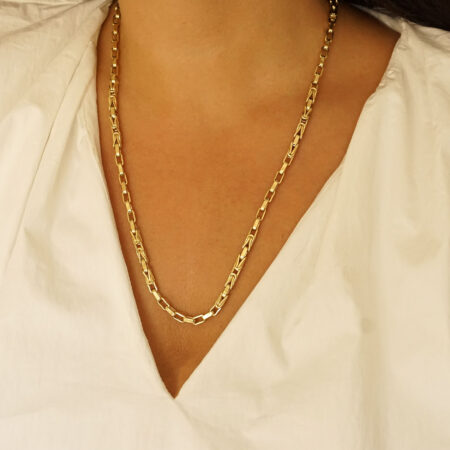 Χρυσή Αλυσίδα Βυζαντινή 14 Καρατίων Μήκους 60,00 cm