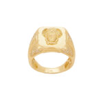 Δαχτυλίδι Ανδρικό Χρυσό 14Κ Με Ζιργκόν