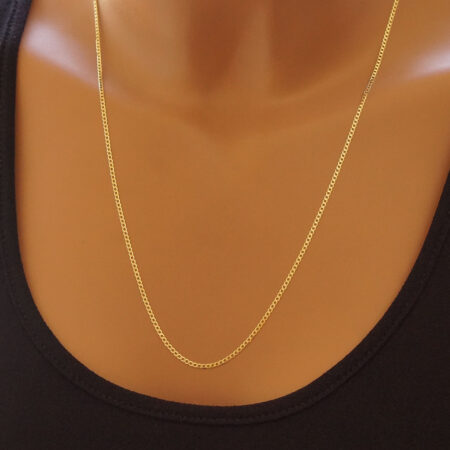 Gourmet Αλυσίδα Χρυσή 14 Καράτια 55,00 cm