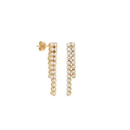 Γυναικεία Χρυσά Σκουλαρίκια 14Κ