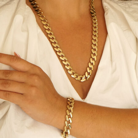 Βραχιόλι Αλυσίδα Χρυσό 14 Καράτια