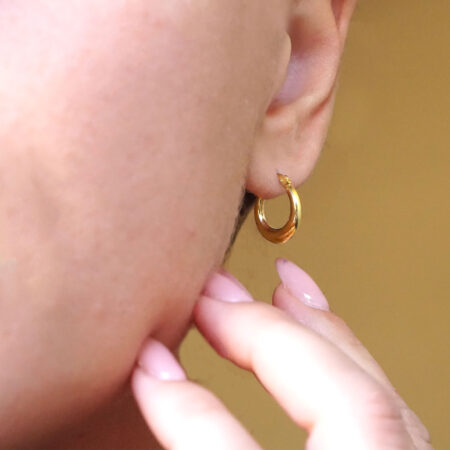 Χρυσά Κρικάκια Σκουλαρίκια 9 Καράτια