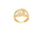 Χρυσό Δαχτυλίδι 9 Καράτια Με Πέτρες Ζιργκόν