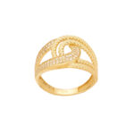 Χρυσό Δαχτυλίδι 9 Καράτια Με Πέτρες Ζιργκόν