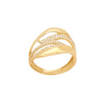 Χρυσό Δαχτυλίδι 9Κ Με Ζιργκόν Πέτρες