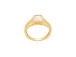 Δαχτυλίδι Μονόπετρο Χρυσό 9Κ
