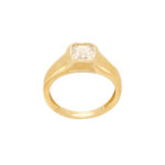 Δαχτυλίδι Μονόπετρο Χρυσό 9Κ