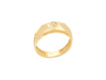 Δαχτυλίδι Με Ζιργκόν Χρυσό 9 Καράτια