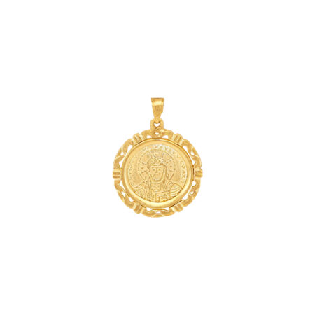 Φυλαχτό Κωνσταντινάτο Σε Χρυσό 14Κ