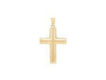 Χρυσός Σταυρός 9 Καράτια Με Διαμαντάρισμα